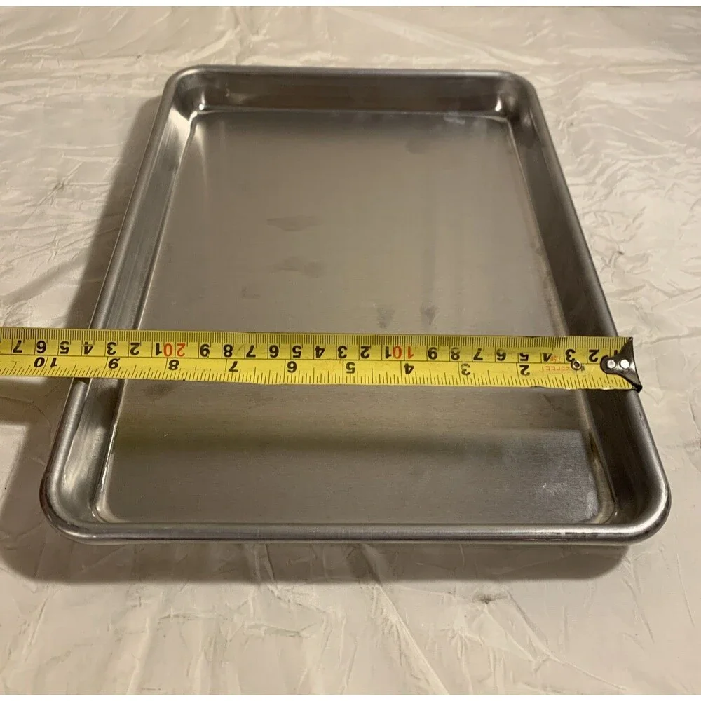 Commercial 9.5 X 13 1/4 Size Aluminum Baking Sheet Pan Bread Cookie VOLLRATH New